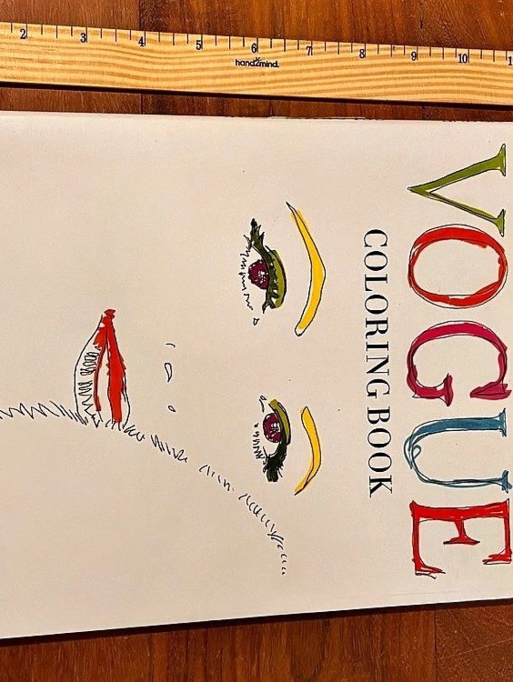 Vogue Coloring Book Fashion Illustration